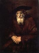 REMBRANDT Harmenszoon van Rijn An Old Woman in an Armchair Germany oil painting artist